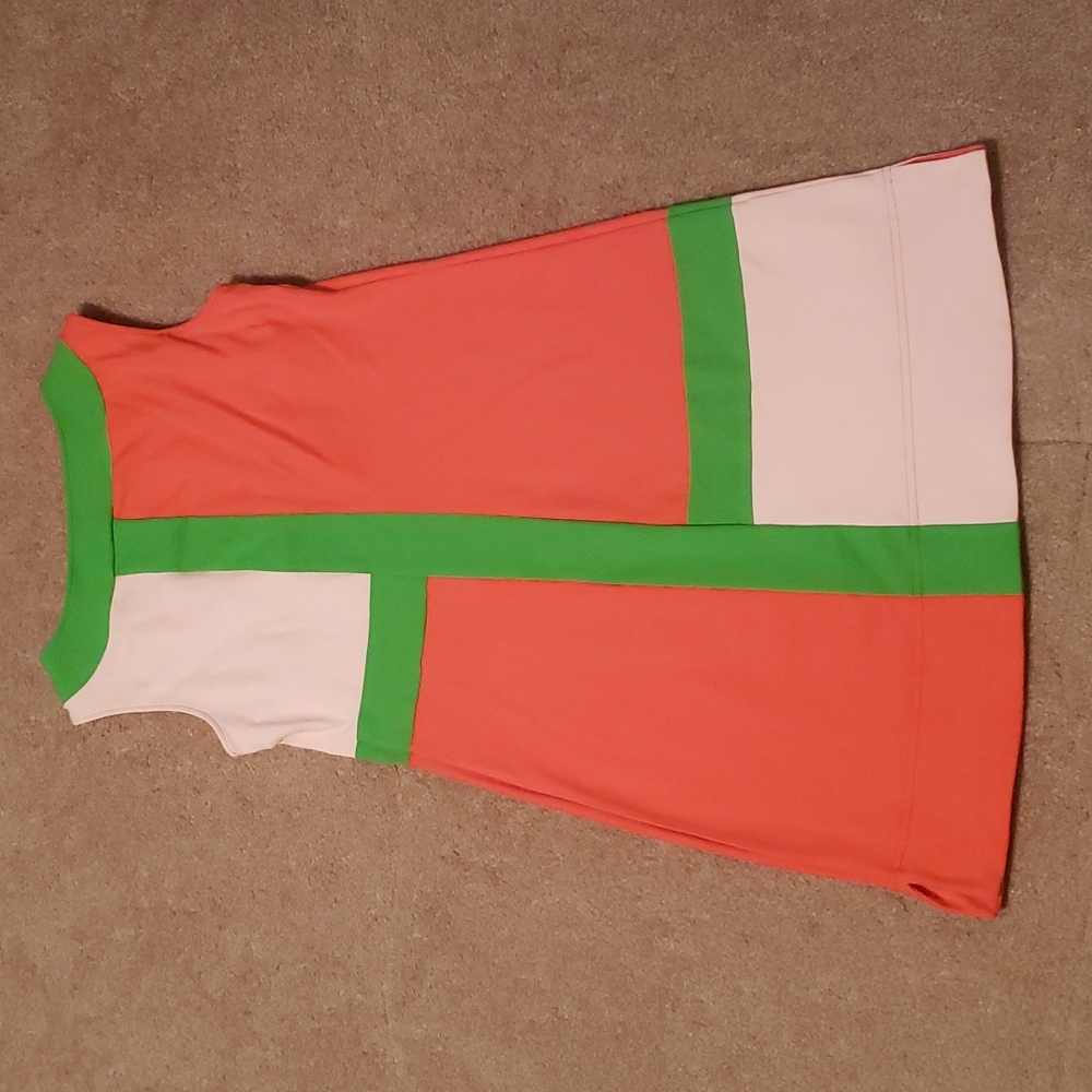 Out 2 Launch Women's Block Dress and Shorts 2 Piece Golf Set - Picture 2 of 16